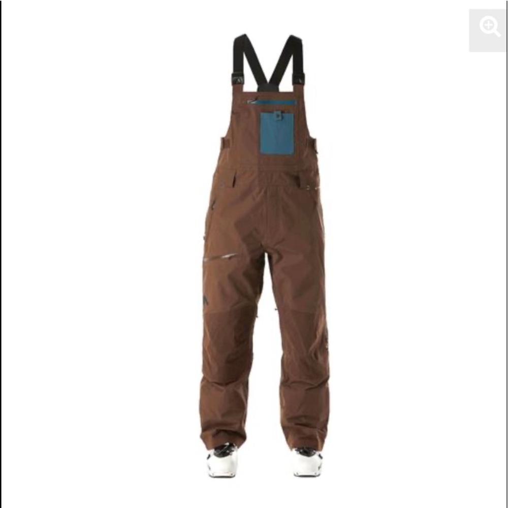 NWT FlyFlow Bakers Bib Ski Pants